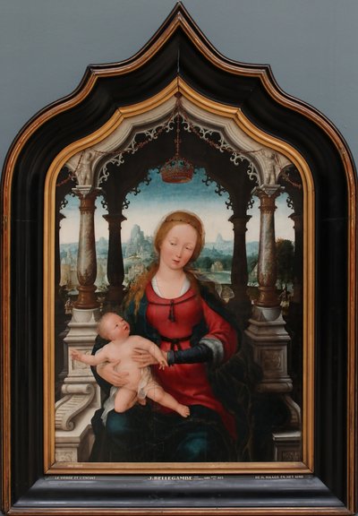 The Virgin and Child by Jehan Bellegambe